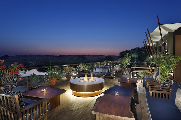 The Ritz-Carlton Ras Al Khaimah, Al Wadi Desert Hotel Farmhouse Outdoor Bar