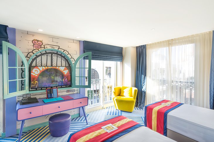 The Land of Legends Kingdom Hotel Junior Suite Themed Room