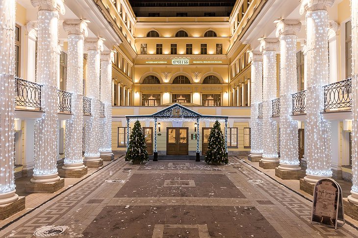 The State Hermitage Museum Official Hotel Entrance