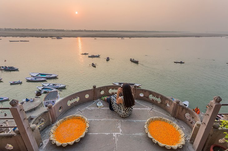 BrijRama Palace Terrace Sunrise View