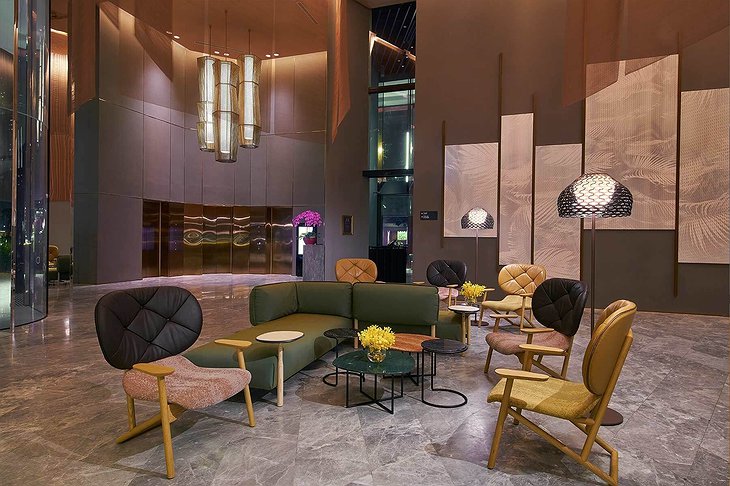 Oasia Hotel Downtown Singapore Lobby