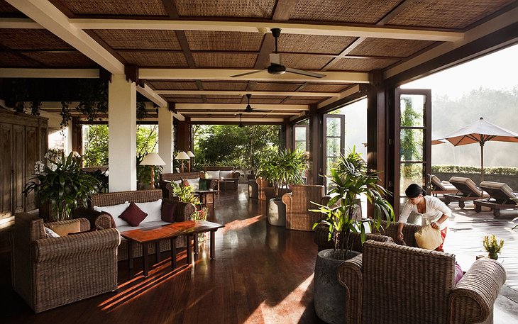 The Lounge at Hanging Gardens Ubud