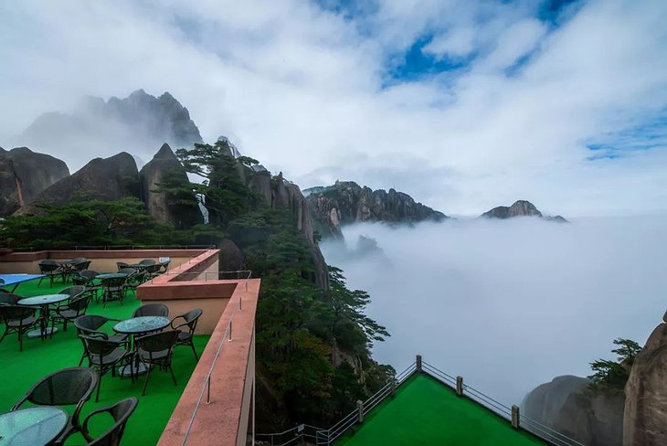 Huangshan Yupinglou Hotel Terrace