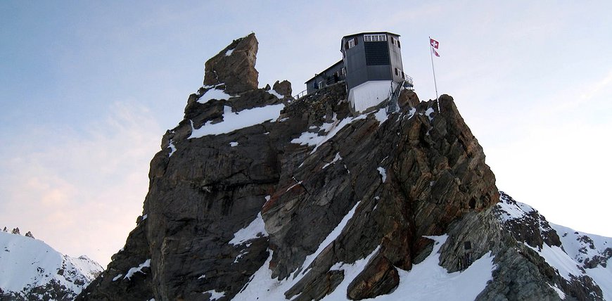 Bertol Hut - Traversing Glaciers In Switzerland