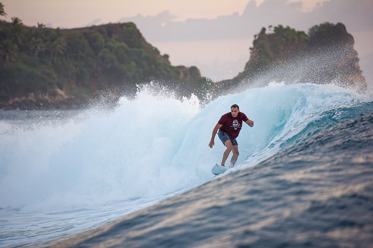 Sumba Island surfing