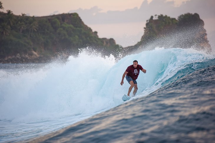 Sumba Island surfing