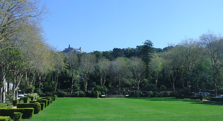 Sintra Castle Hotel garden