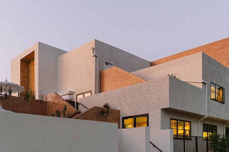 Silver Lake Pool & Inn Building Architecture, Los Angeles