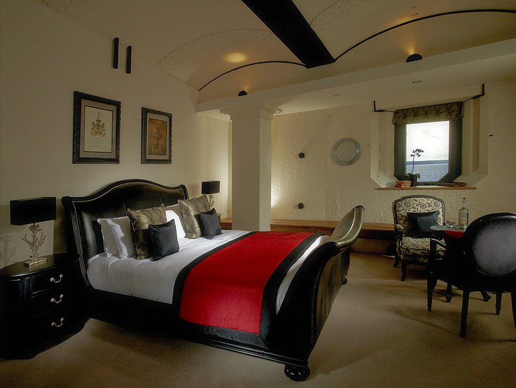 Spitbank Fort bedroom
