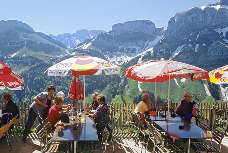 Berggasthaus Aescher Magical Cliffside Mountain House In Switzerland