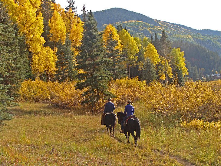 Dunton Hot Springs horse riding