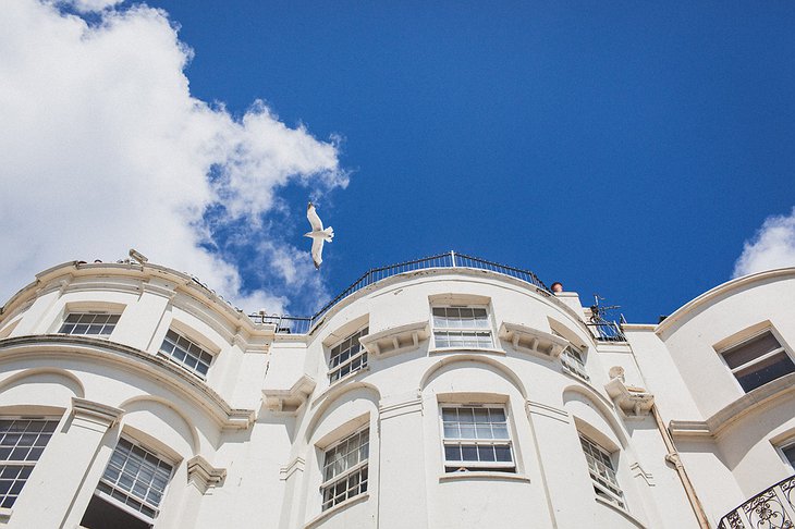 Drakes Hotel Brighton building sky view