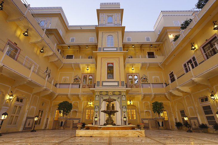 The Raj Palace building