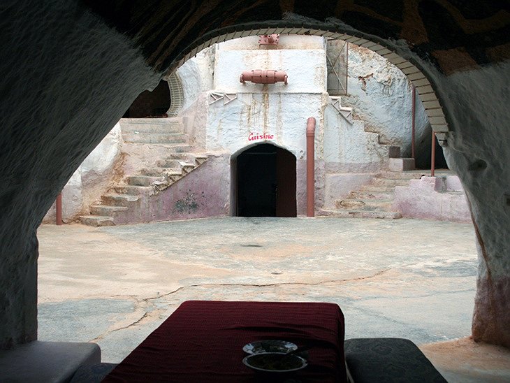 Hotel Sidi Driss lunch room