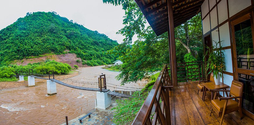 Muang La Lodge - Unspoiled Nature & Thermal Spring Bath In Laos