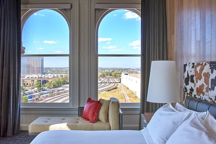 The Union Station Nashville Yards Hotel Room With Railway View