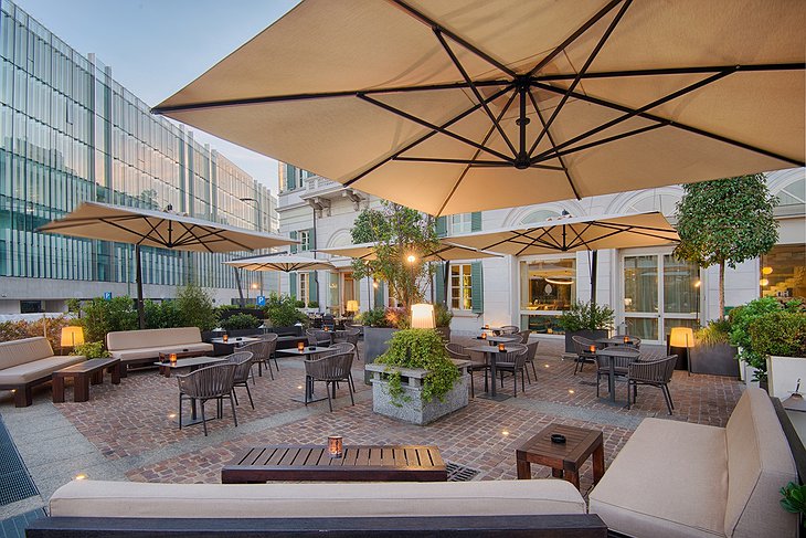 NH Milano Palazzo Moscova Hotel Outdoor Terrace