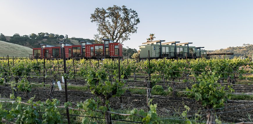 Geneseo Inn - Shipping Containers Turned Into Unique Wine Country Cabins