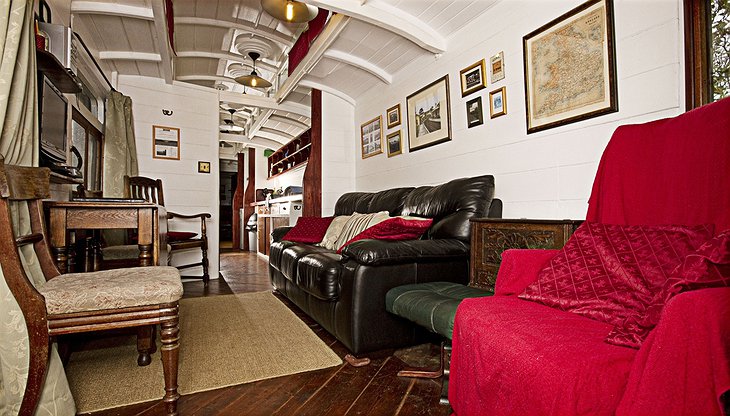 The Travelling Post Office living room