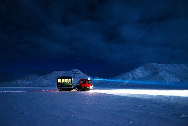 Snowcat Tour In Svalbard