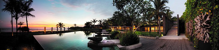 Alila Villas Soori panorama with pool