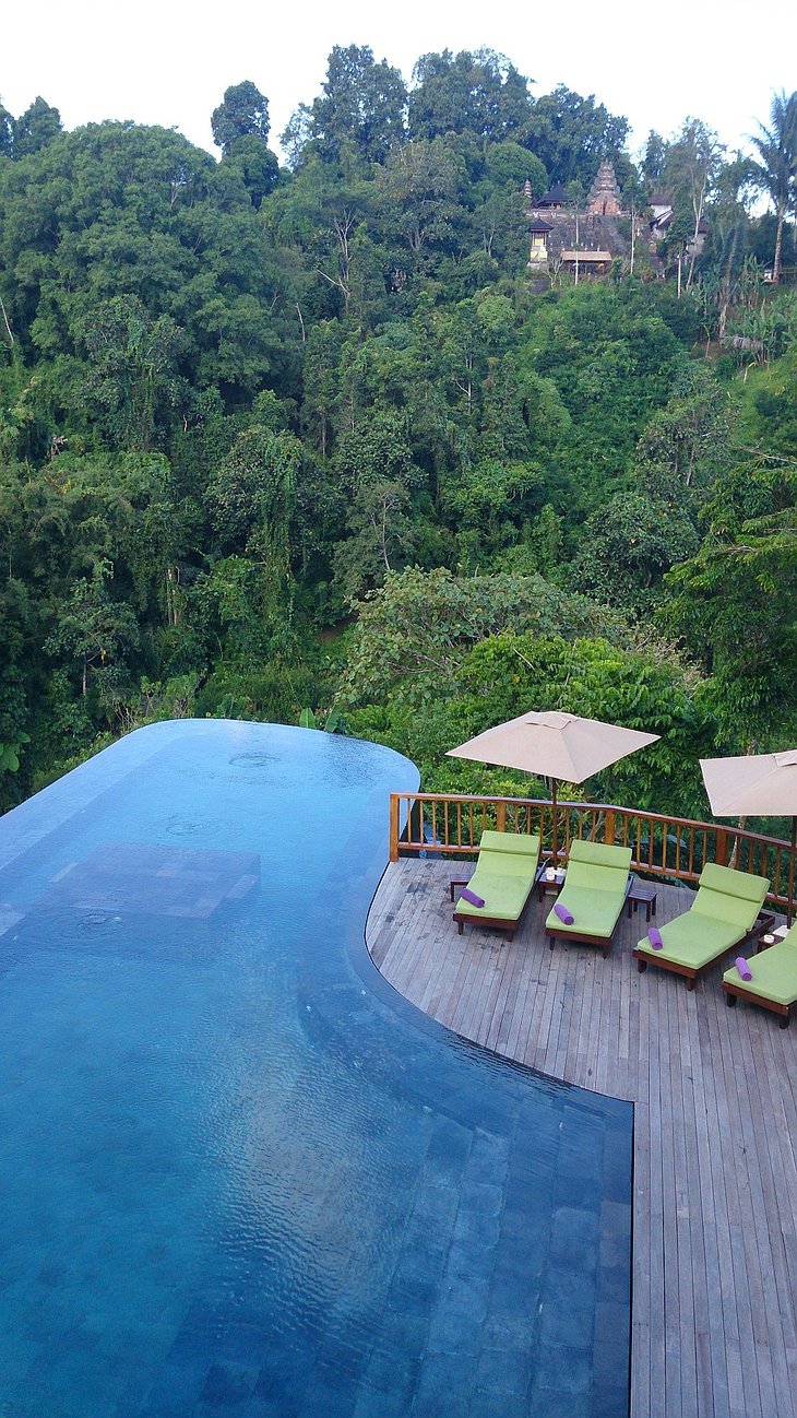 Lower Pool at Hanging Gardens Ubud