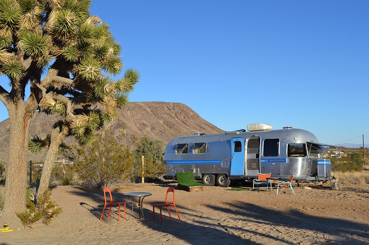 Blue Stripe Airstream