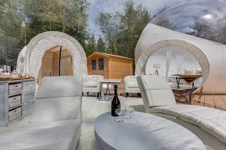 Gites Insolites de Sologne - Bubble Suite interior