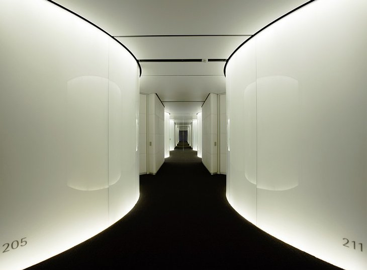 Hotel Silken Puerta América Madrid white corridor