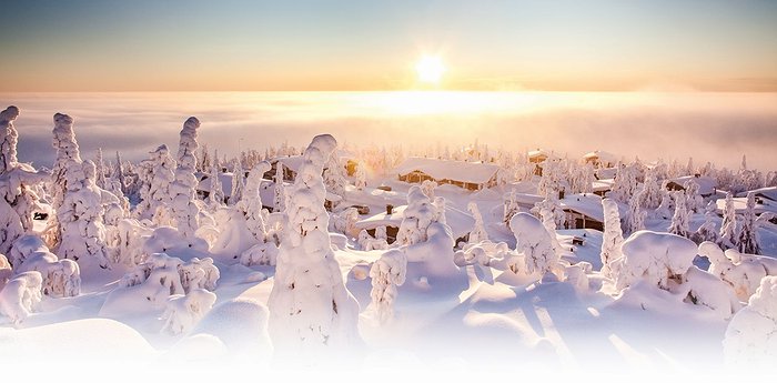 Arctic Hilltop Boutique Hotel Iso-Syöte - Snowy Wonderland In Lapland
