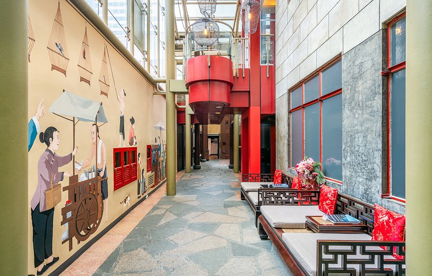 AMOY Hotel Singapore - Check In Through a 200-Year-Old Temple