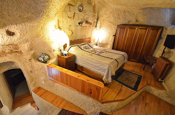 Cappadocia Cave Suites deluxe room