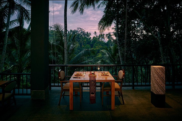 Hoshinoya Bali Hotel Romantic Outdoor Dining