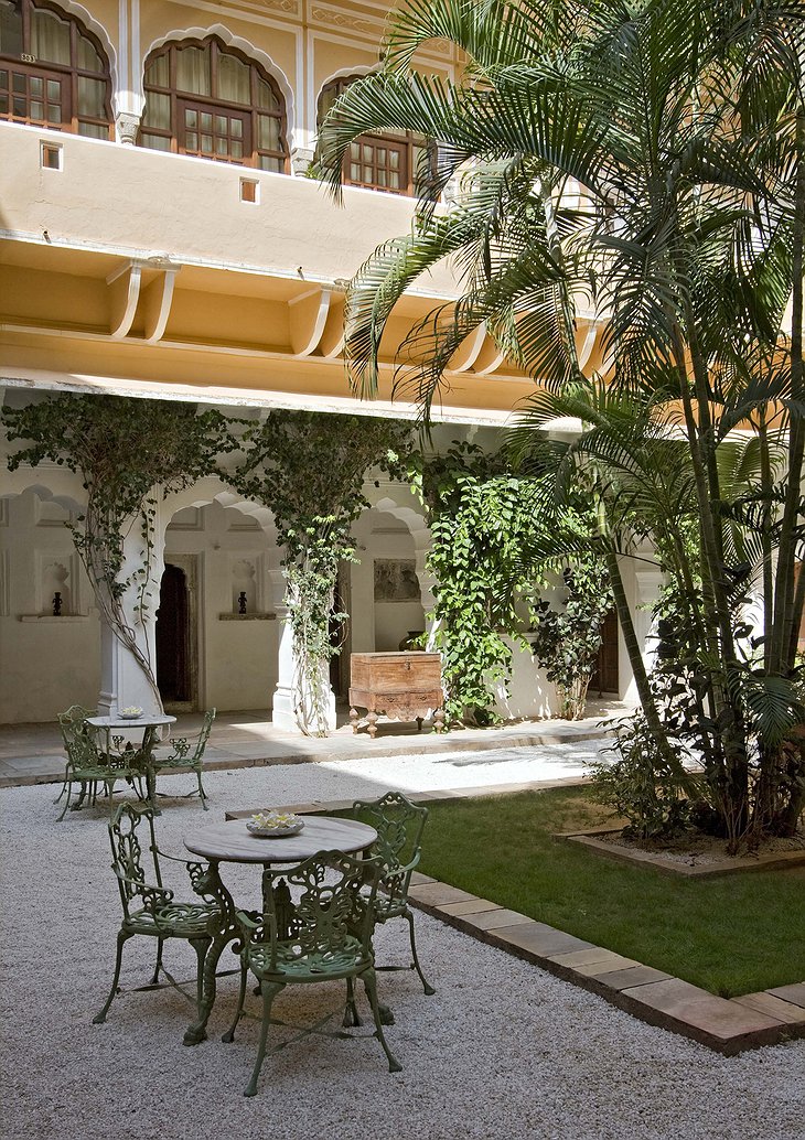 Samode Palace courtyard