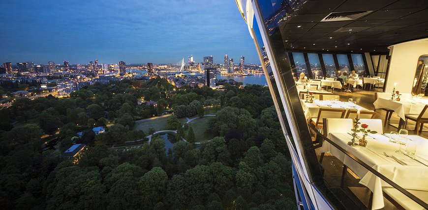 Euromast - The Observatory Tower In Rotterdam Where Rooms Might Rock A Little