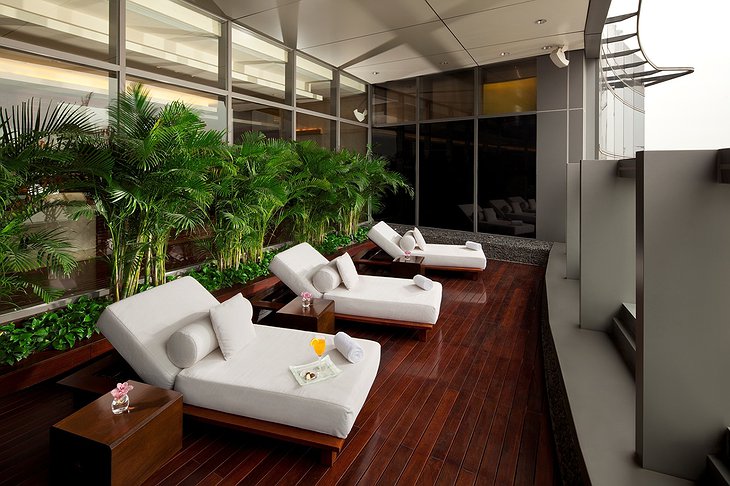 Altira Macau outdoor terrace