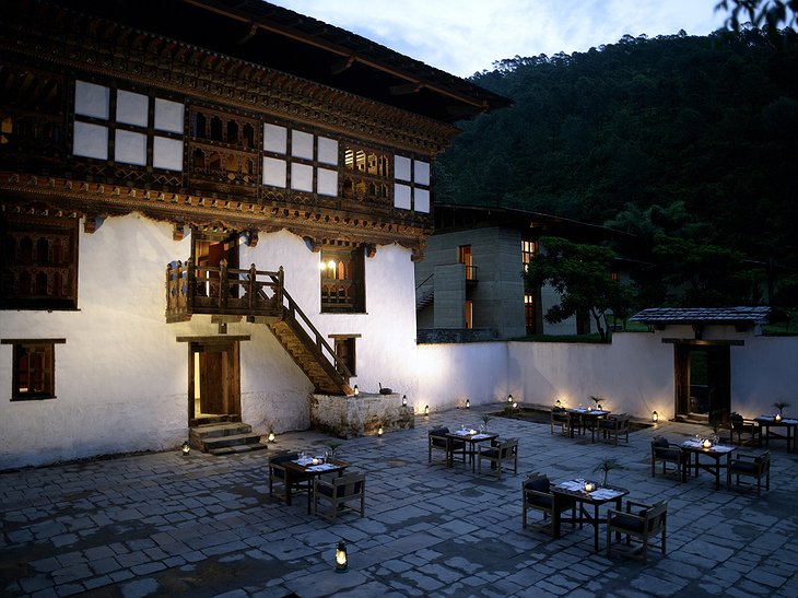 Punakha Courtyard