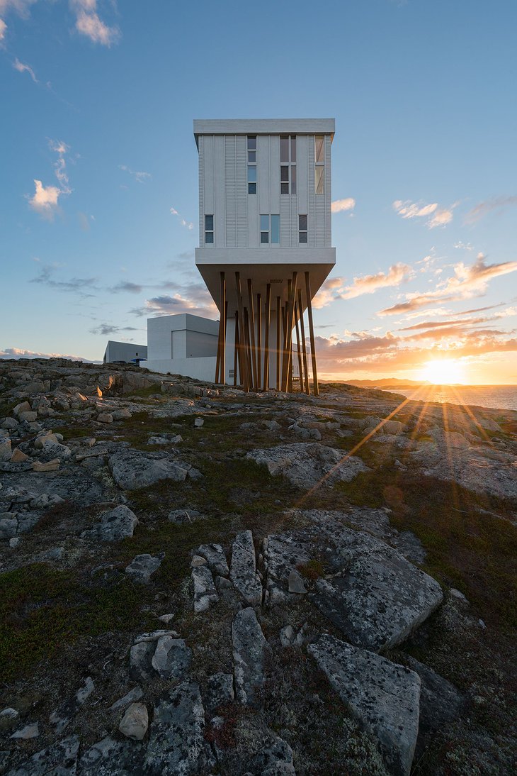 Fogo Island Inn building front