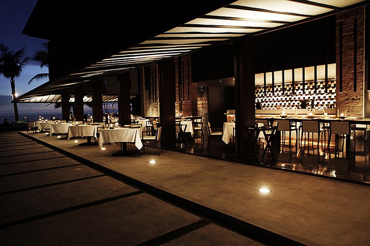 Alila Villas Soori restaurant terrace