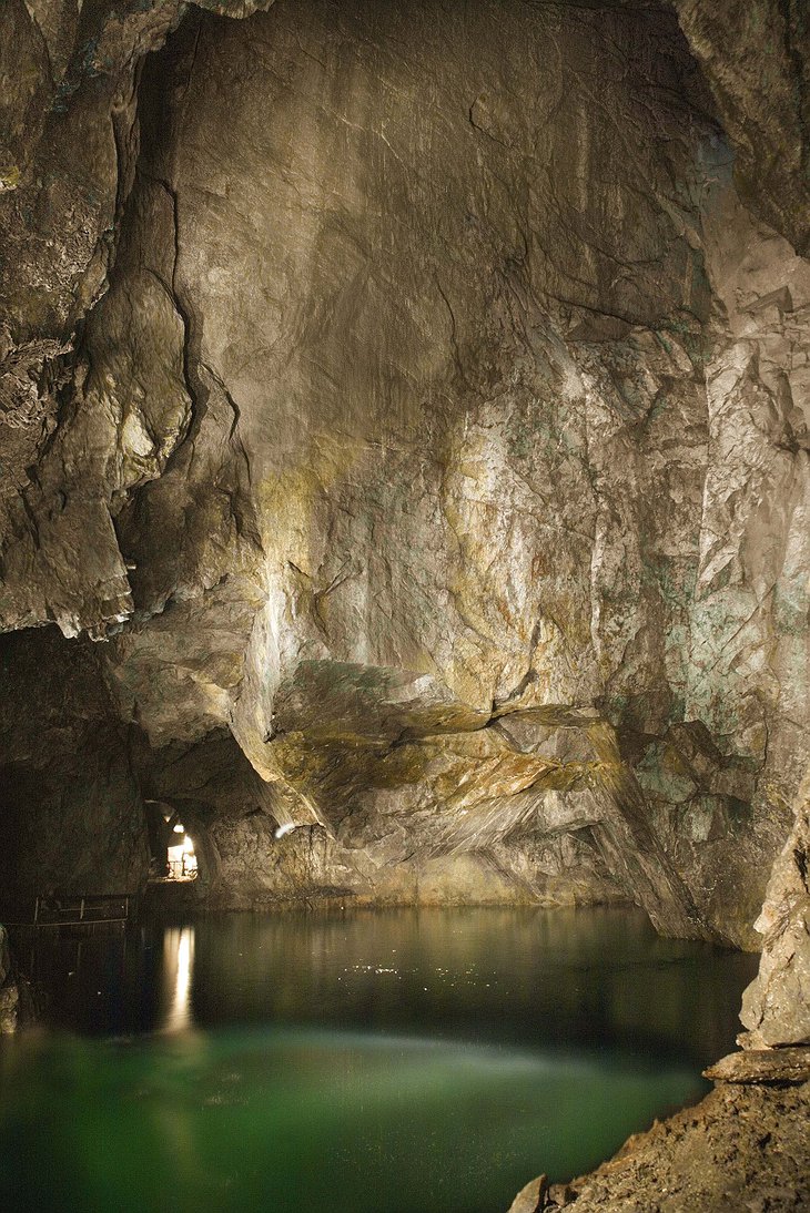 Silver mine cave in Sala, Sweden