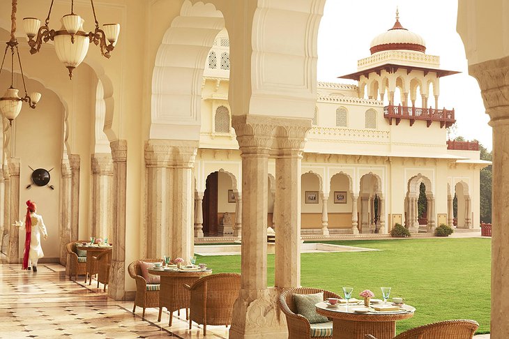 Rambagh Palace Verandah