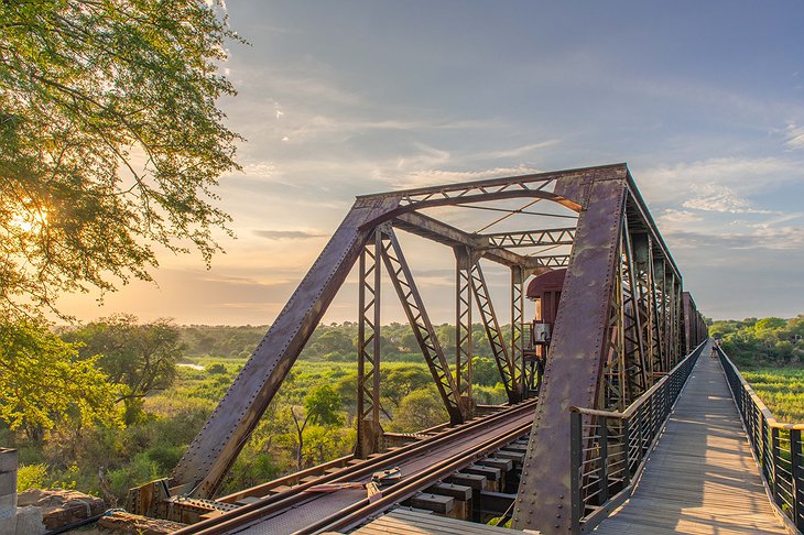 Selati Bridge In The Kruger National Park