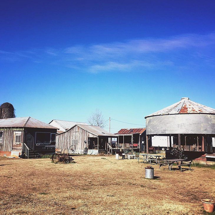 Shack Up Inn Farm Silo Accommodation