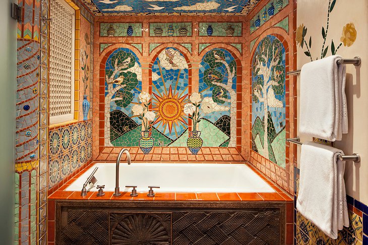 The Inn Of The Five Graces Room 5 Citrine Bathroom