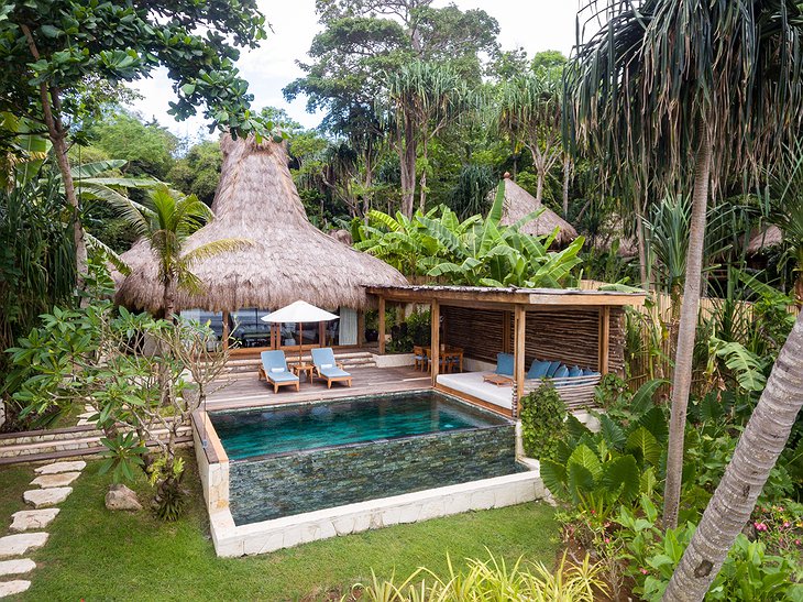 Jungle pool villa