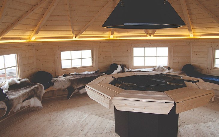 No Man’s Fort attic grill room