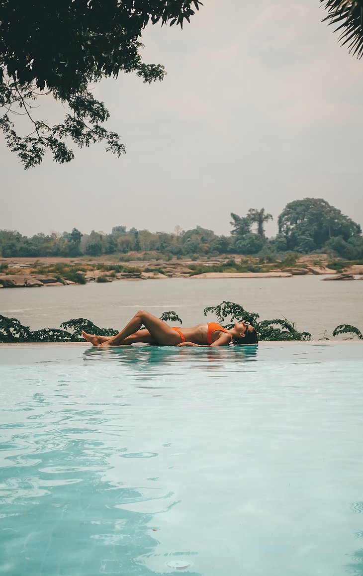 The River Resort Champasak Pool Modelling