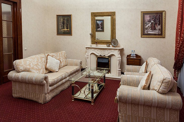 Legendary Hotel Sovietsky Sitting Room