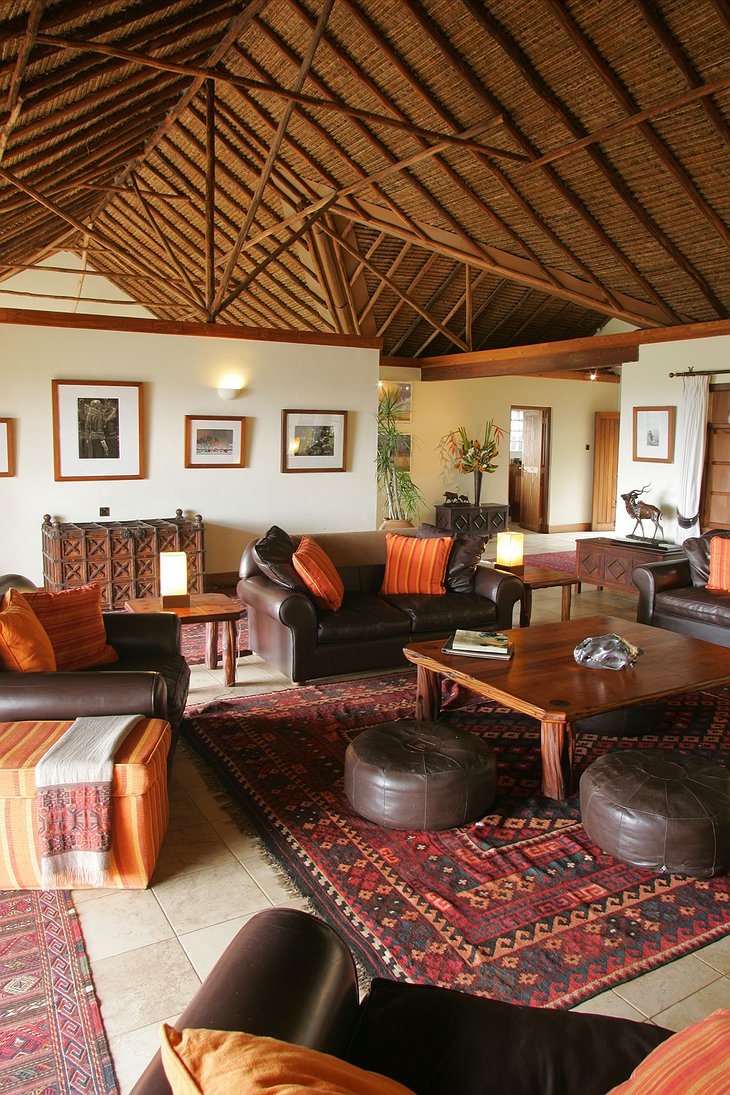 Loisaba Lodge lounge