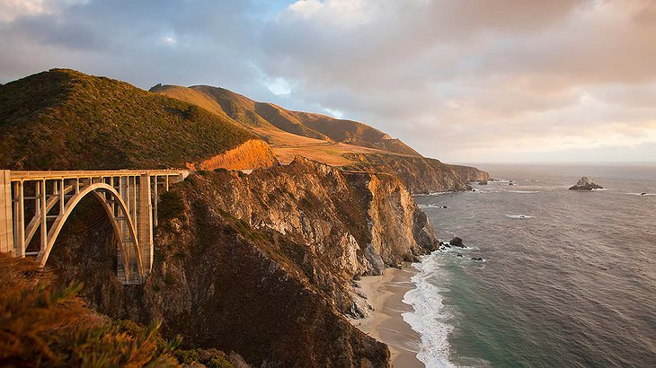 Californian coast at Big Sur